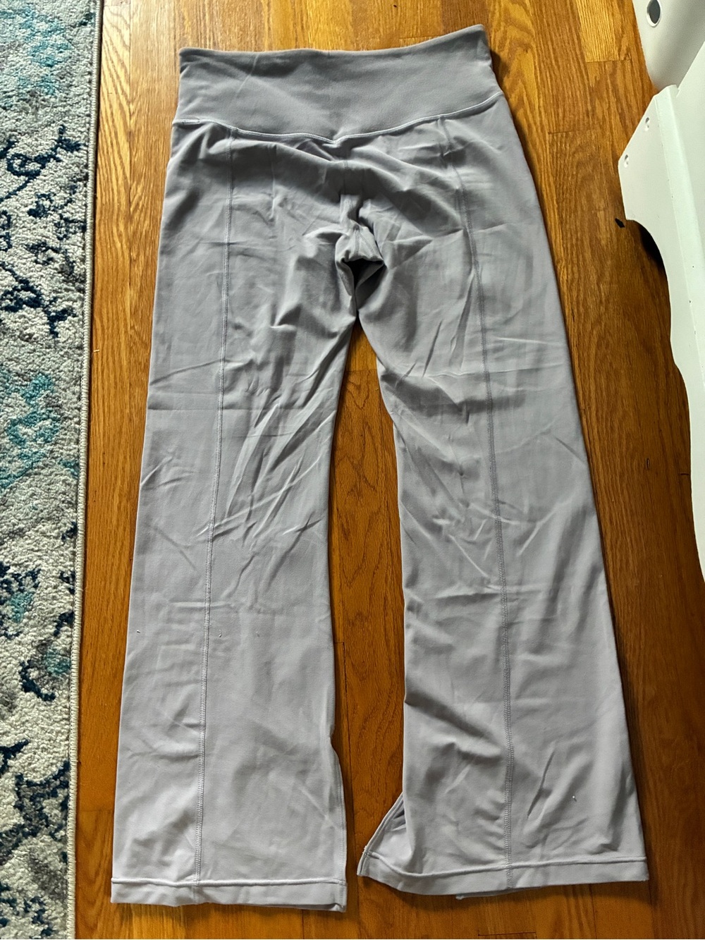 Athleta Light Lavender Flare Leggings